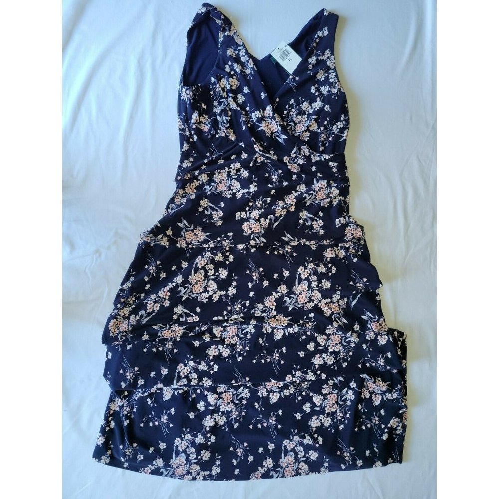 Polo Ralph Lauren Floral Jersey Dress Size 10